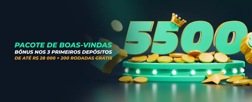 PACOTE DE BOAS-VINDAS AO CASSINO