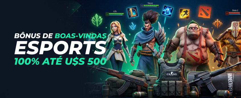 BÔNUS DE BOAS-VINDAS DE ESPORTS